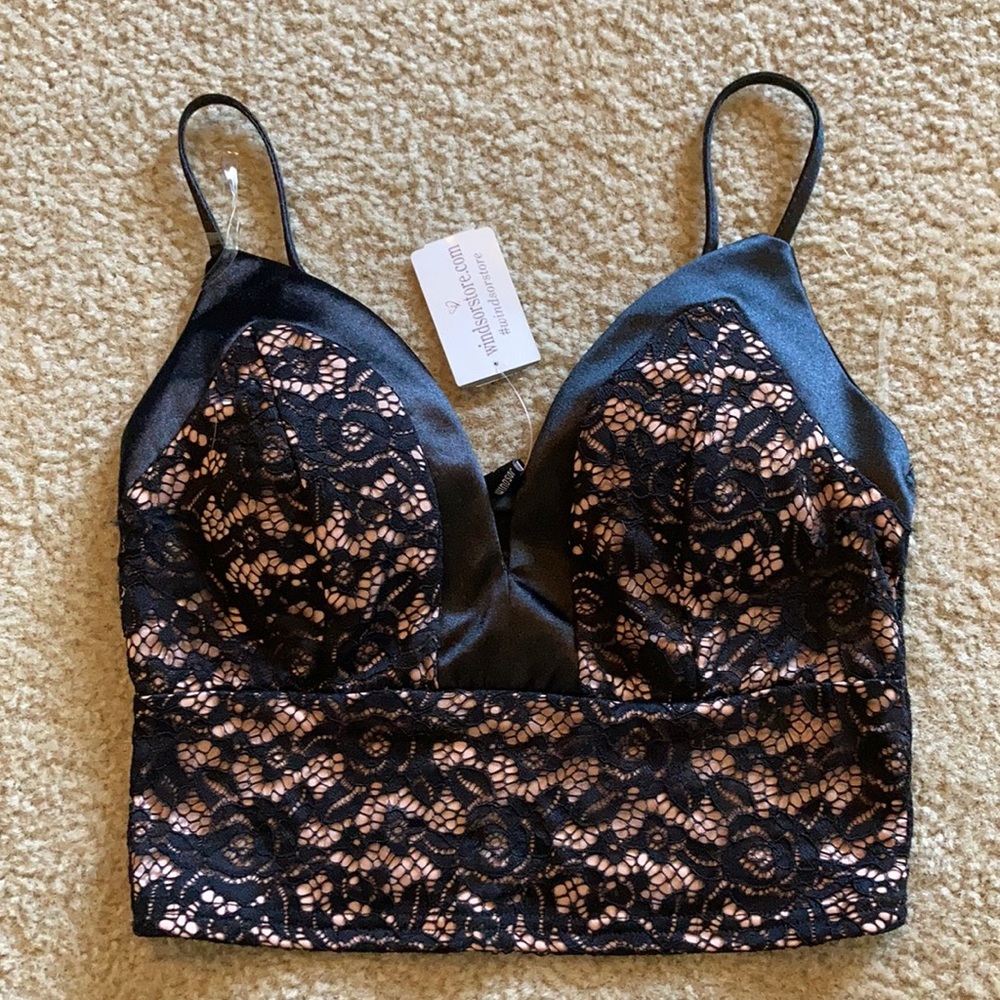 Lace club top